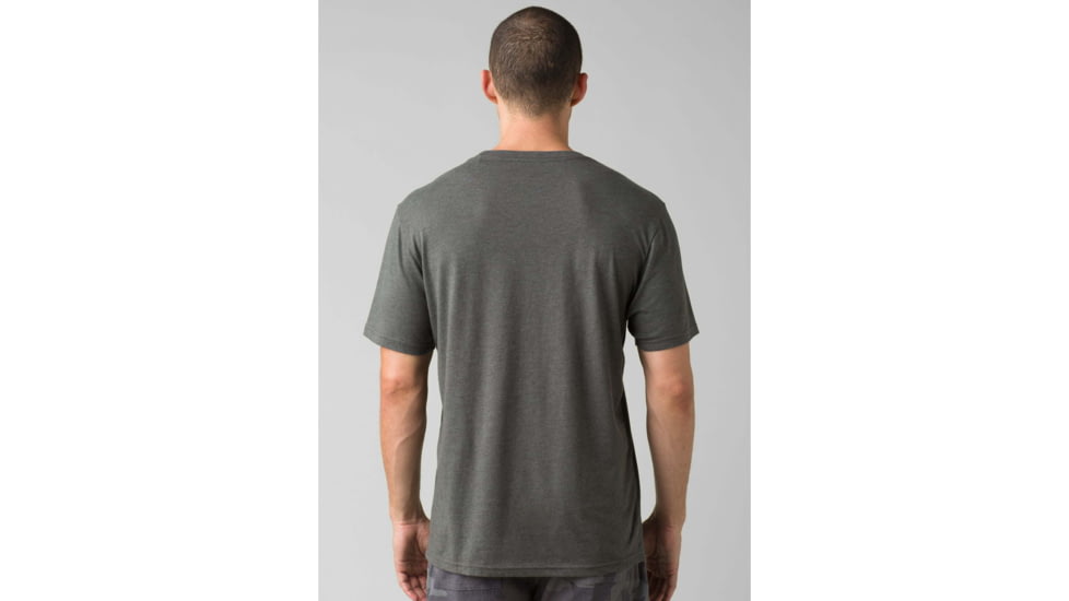 prAna Beer Belly Journeyman T-Shirt - Mens, Charcoal Heather, Medium, M11202507-CCHT-M
