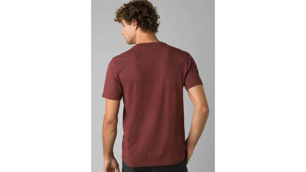 prAna Beer Belly Journeyman T-Shirt - Mens, Maple Heather, Large, M11202507-MPHT-L