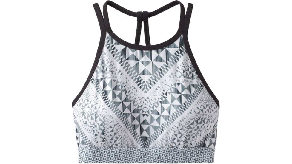 prAna Boost Bra - Women's-Black Luna-Small