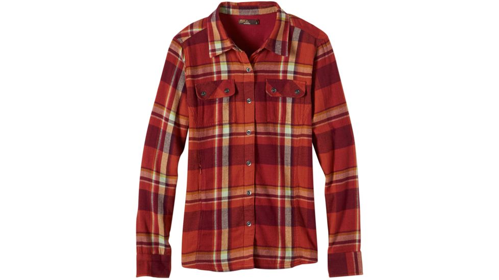 prAna Bridget Lined Shirt - Women's-Picante-Small