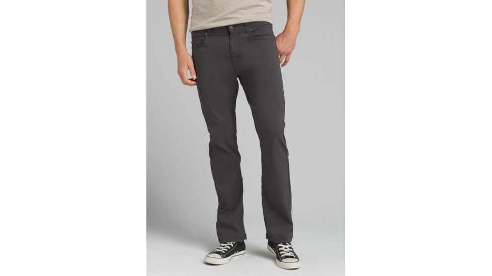 prAna Brion Pant - Mens, Charcoal, 40 Waist, Long Inseam, M4BN34312-CHR-40