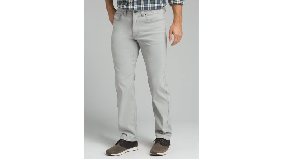 prAna Brion Pant - Mens, Grey, 40 Waist, Long Inseam, M4BN34312-GRY-40