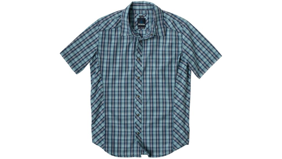 Bryant Short Sleeve Shirt - Mens -Dusk Blue-X-Large