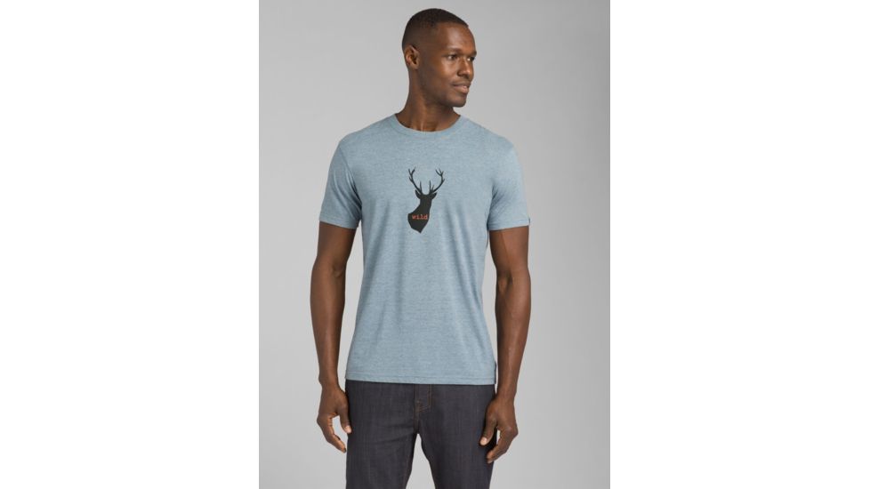 prAna Buck Wild Journeyman - Mens, Blue Note Heather, Small, M13191585-BNHT-S