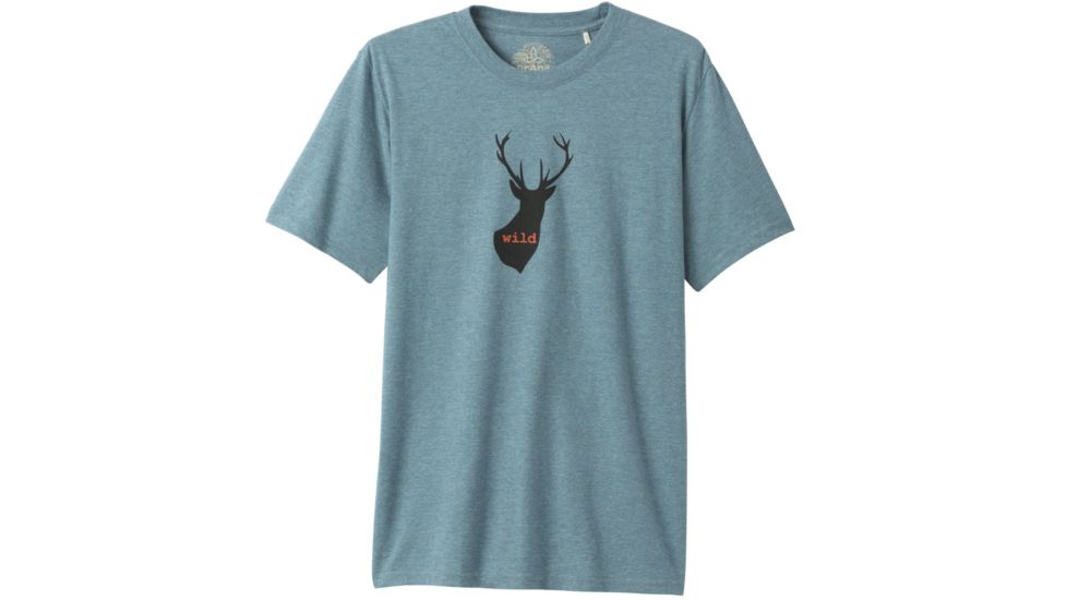 prAna Buck Wild Journeyman - Mens, Blue Note Heather, Small, M13191585-BNHT-S