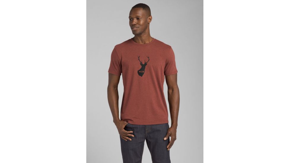 prAna Buck Wild Journeyman - Mens, Maple Heather, Small, M13191585-MPHT-S
