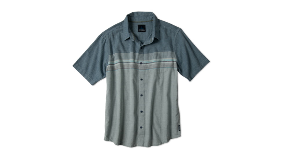 prAna Camino Shirt - Men's-Blue Jean-X-Large