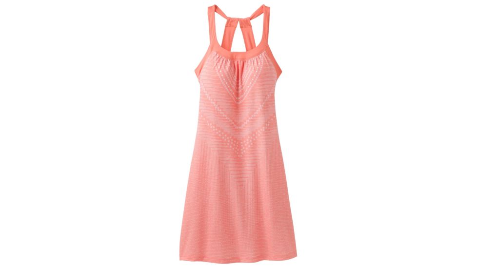 prAna Cantine Dress Womens, Peach Synergy, X-Small, W31180358-PCSY-XS