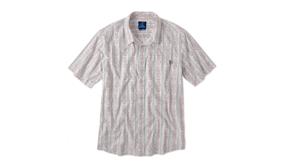 prAna Carbon Short Sleeve Shirt - Men's-Grey-Small