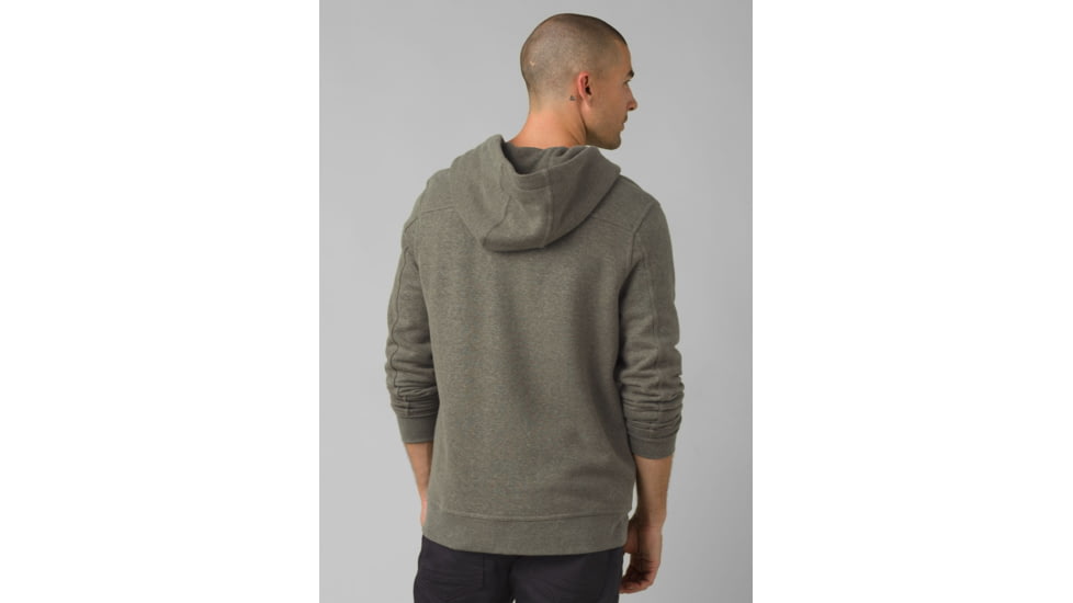 prAna Cardiff Fleece Full Zip Hoodie, Rye Green, Small, 1967701-300-ST-S