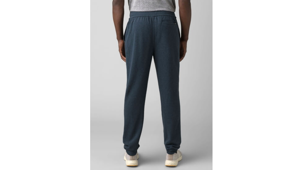 prAna Cardiff Fleece Sweatpant - Men's, Large, Dark Sky Heather, 1968021-400-30-L