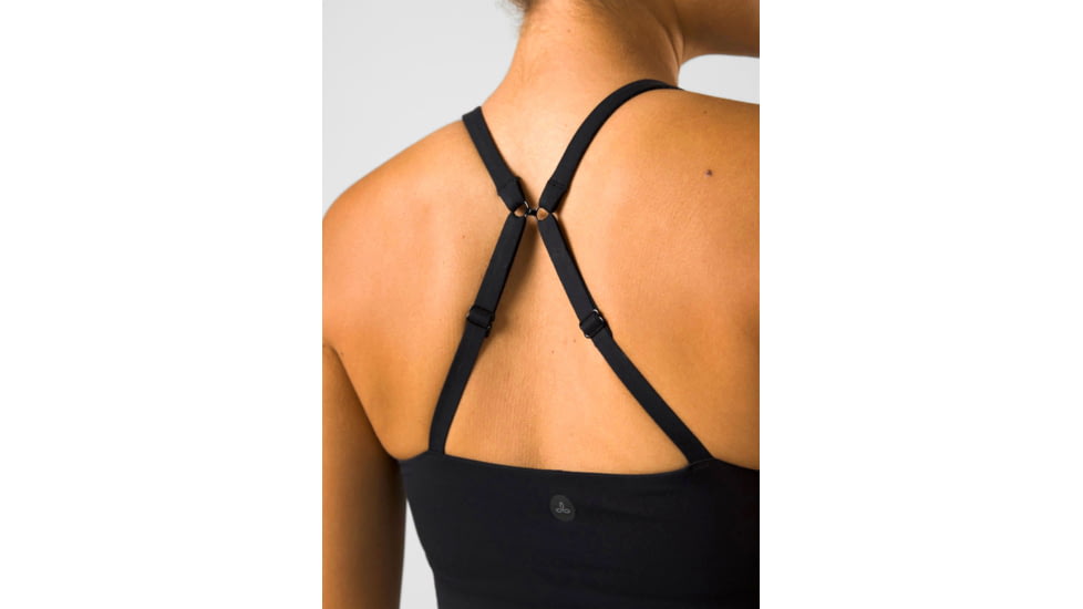 prAna Chakara Crop Top - Womens, Black, Extra Small, 1972231-001-XS