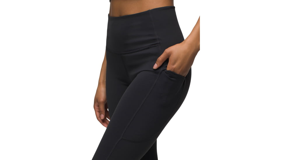 prAna Chakara Pocket Legging - Womens, Black, Extra Small, 2055111-001-XS