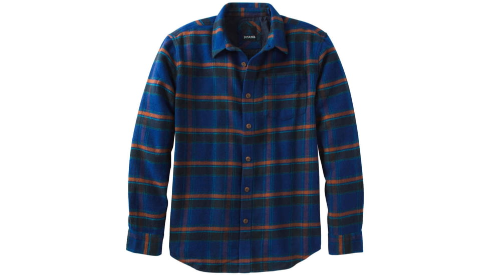 prAna Channing Flannel Shirt - Men's -Nautical-Medium