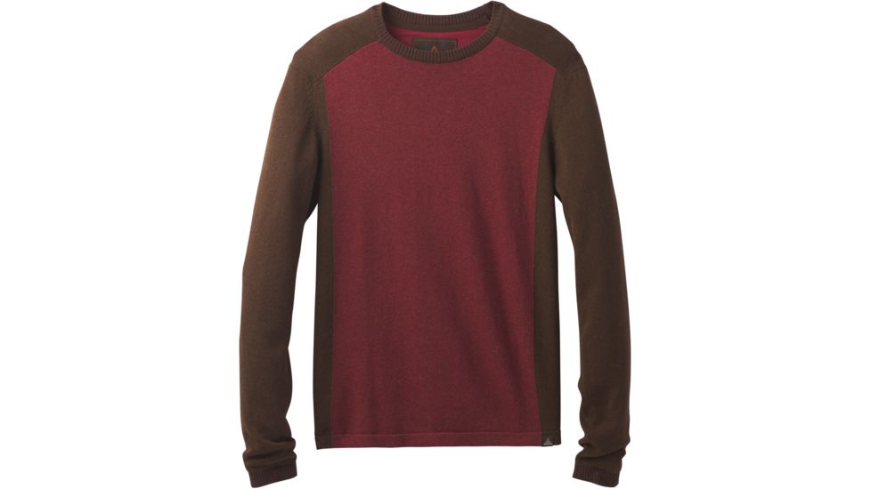 prAna Corbin Sweater - Men's-Red Umber-Large