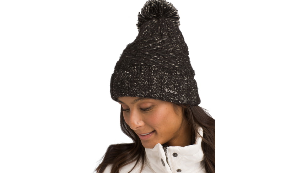 prAna Cornilia Beanie - Womens, Charcoal, One Size, U53190694-CHR-O/S