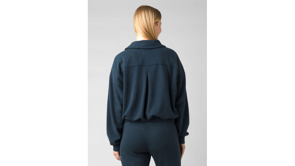 prAna Cozy Up Michie Top - Women's, Large, Dark Sky Heather, 1966951-400-L