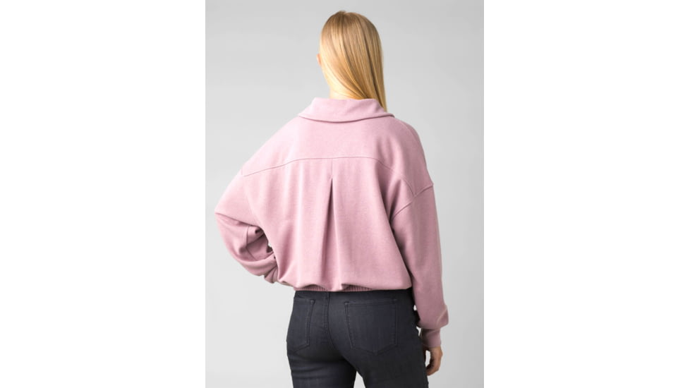 prAna Cozy Up Michie Top - Women's, Large, Soft Musk Heather, 1966951-500-L