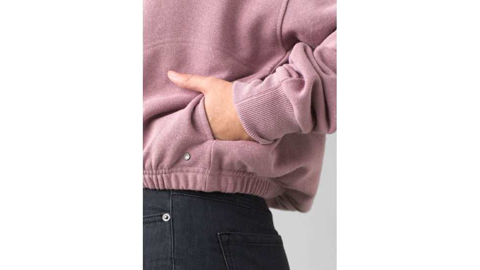 prAna Cozy Up Michie Top - Women's, Large, Soft Musk Heather, 1966951-500-L