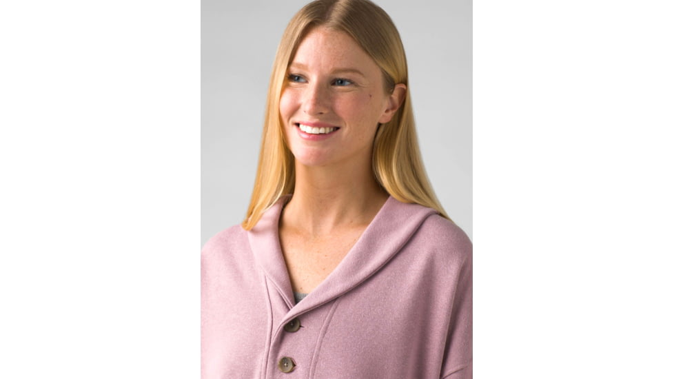 prAna Cozy Up Michie Top - Women's, Large, Soft Musk Heather, 1966951-500-L