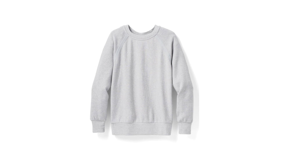 prAna Cozy Up Sweatshirt, Heather Grey, Small, 1961311-020-S