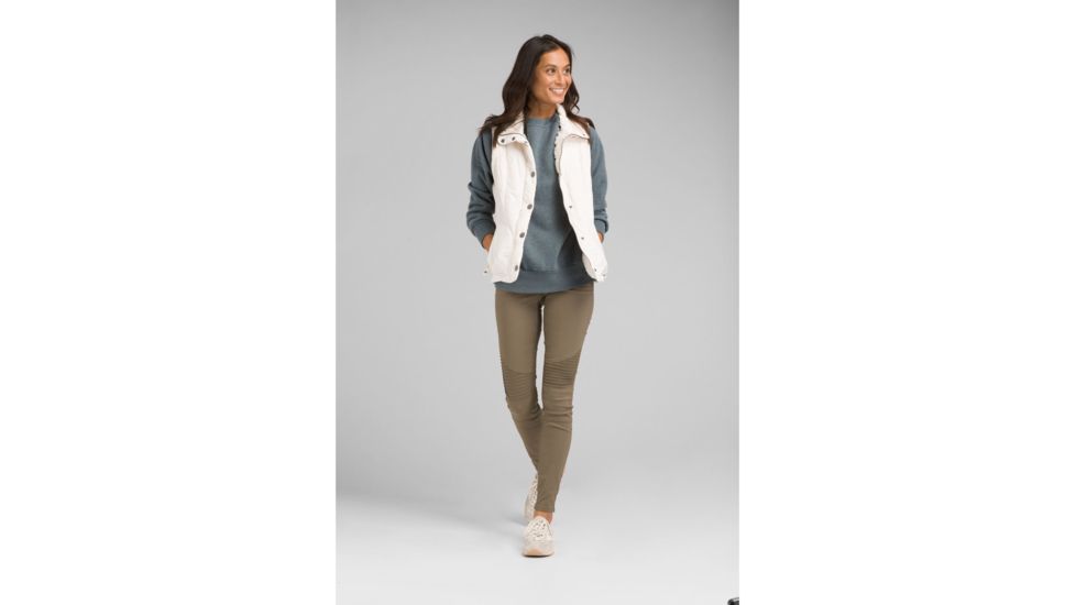 prAna Cozy Up Sweatshirt - Womens, Grey Blue Heather, Large, W23180582-GBHT-L