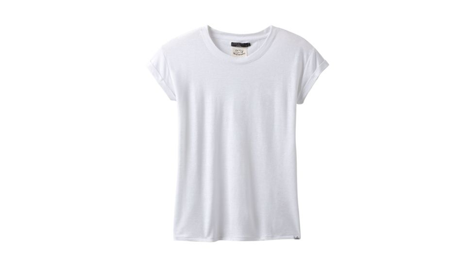 prAna Cozy Up T-shirt, White, XLarge, W13180737 -100-XL