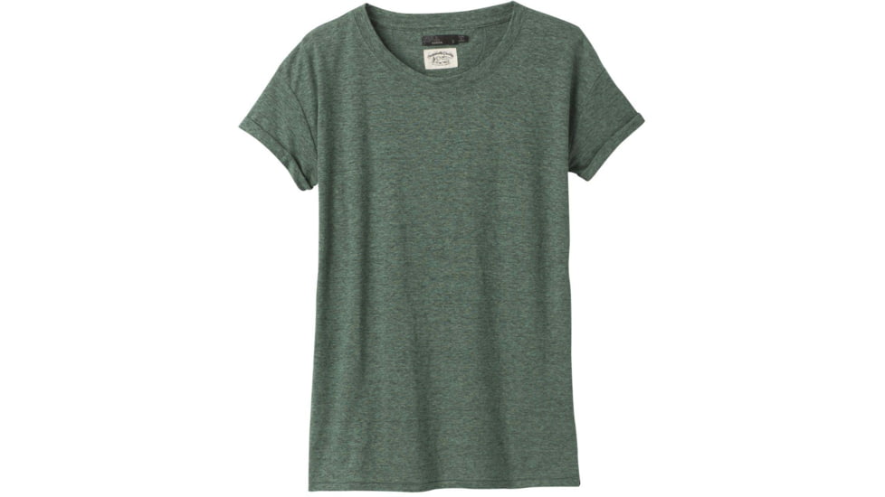 prAna Cozy Up T-Shirt - Womens, Canopy Heather, Small, W13180737-CNHT-S