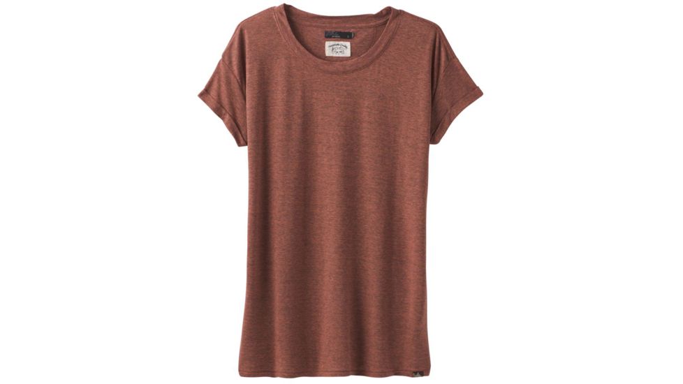 prAna Cozy Up T-shirt - Womens, Chai Heather, Large, W13180737-CHHT-L