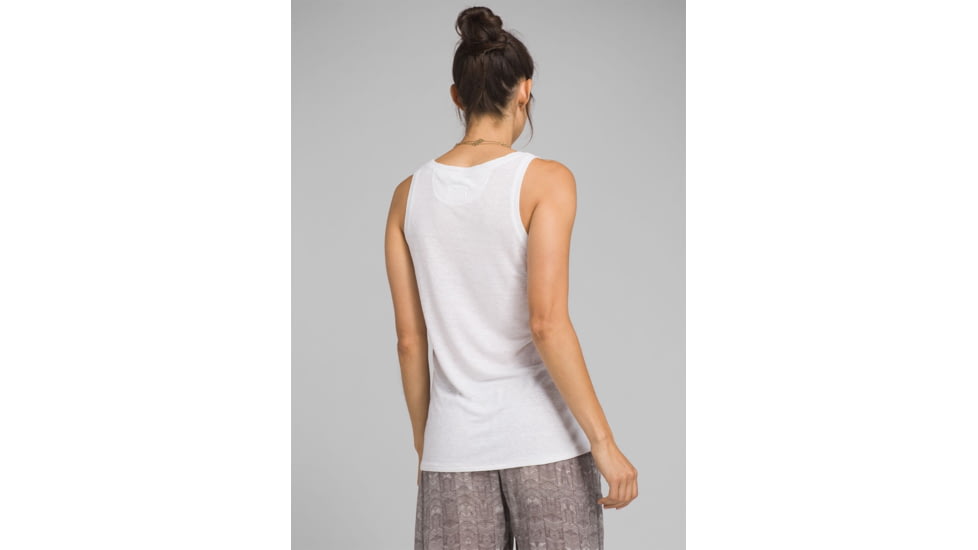 prAna Cozy Up Tank, White, XLarge, W11190754 -100-XL