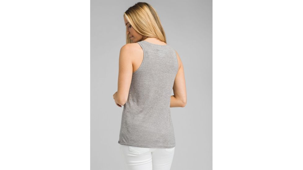 prAna Cozy Up Tank - Womens, Heather Grey, Small, W11190754 -065-S
