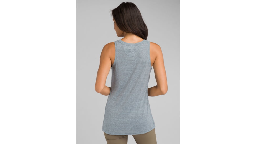 prAna Cozy Up Tank - Womens, Vintage Blue Heather, Medium, W11190754-VBHT-M