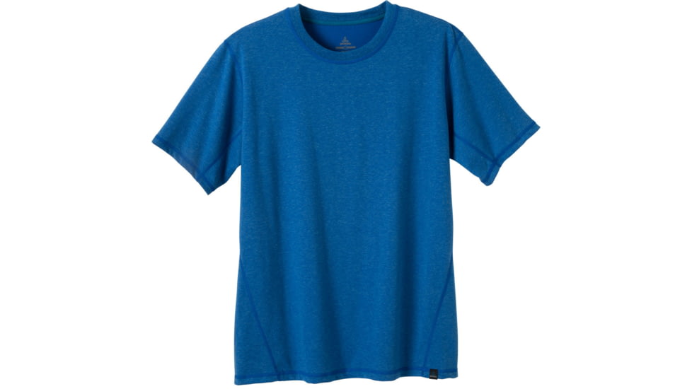 prAna Crux Crew T-Shirt - Men's-Sapphire-Medium