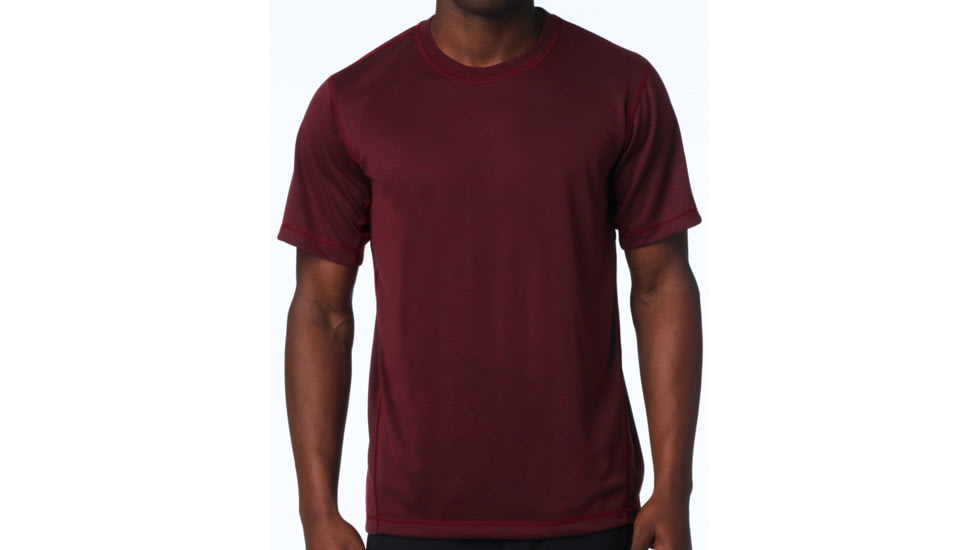 prAna Crux Crew T-Shirt - Men's-Rich Cocoa-Small