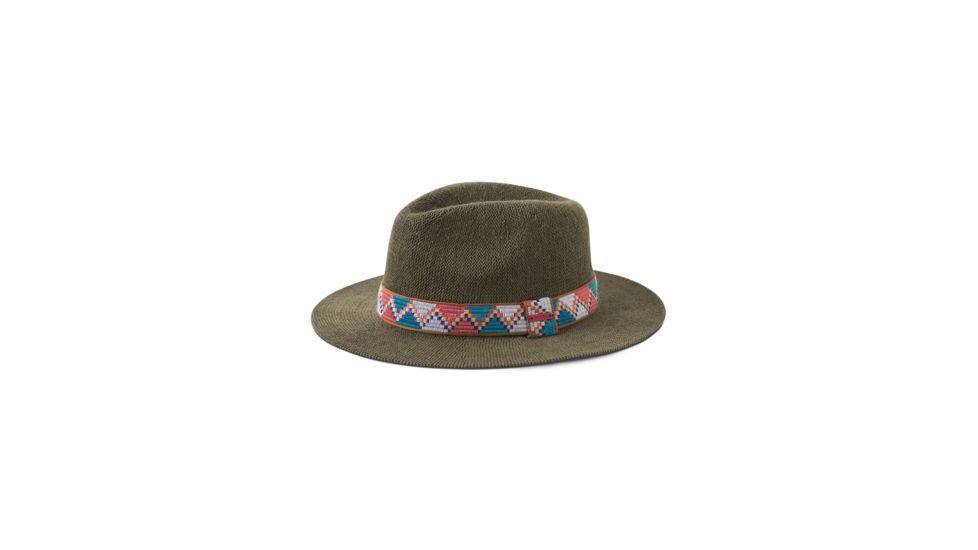 prAna Cybil Knit Fedora - Women's, Green, One Size, U51180649-GRN-O/S
