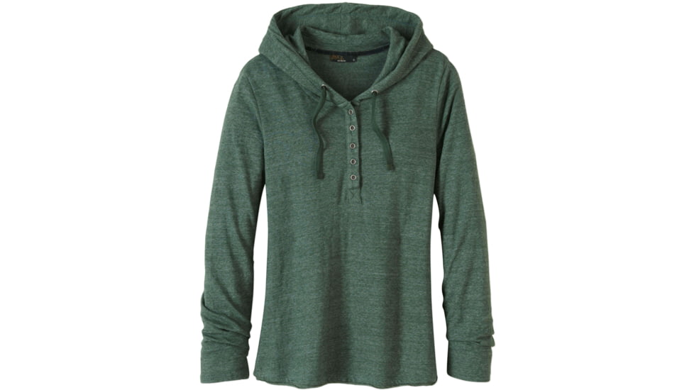 prAna Devan Henley - Women's -Mineral Green-Large