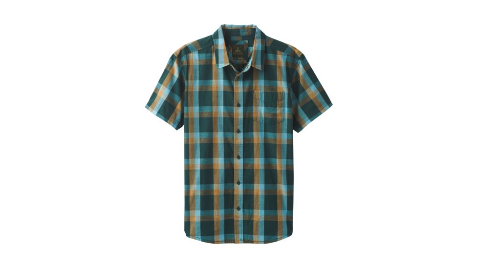 prAna Ecto Short Sleeve T-Shirt - Mens, Highland Green, Large, M13181366-HLGR-L
