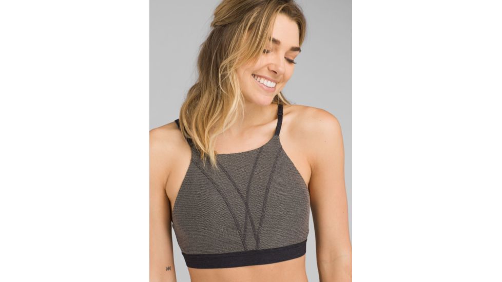 prAna Elisha Bra - Womens, Moon Light, Small, W13190922-MOLI-S