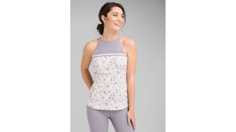 prAna Emsley Top - Womens, Moonlight Terrazzo, Large, W13180827-MLTZ-L