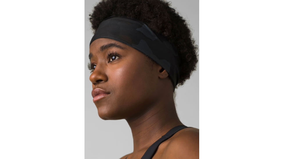 prAna Essential Headband - Womens, Black Camo, One Size, 1963241-001-O/S