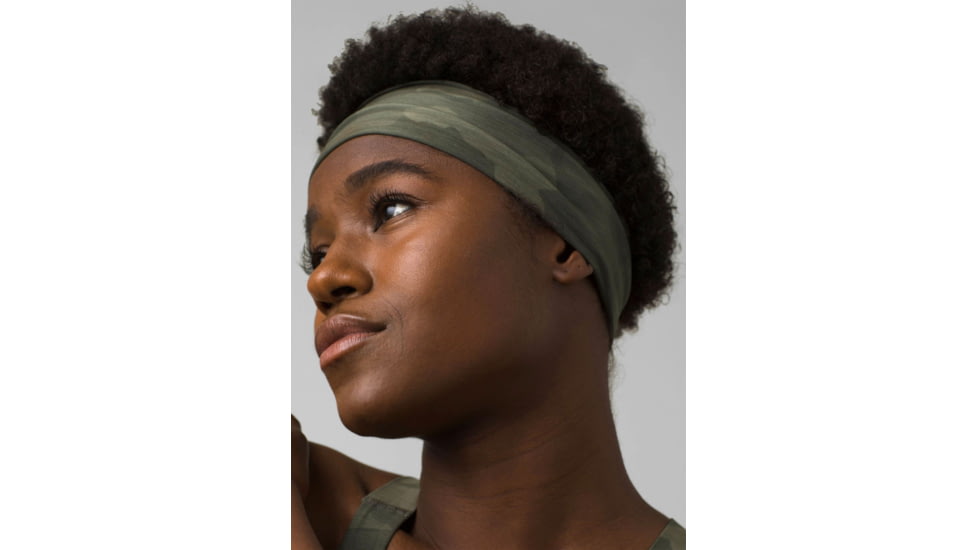 prAna Essential Headband - Womens, Sage Camo, One Size, 1963241-300-O/S