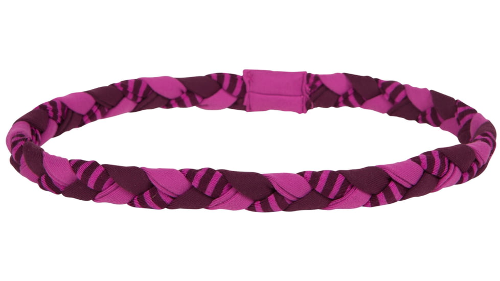 Everly Headband - Womens -Black Plum Stripe