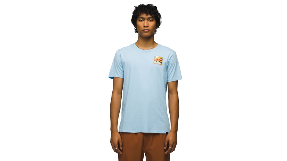 prAna Everyday Stacks SS Tee - Mens, Crescent Bay, XXL, 2065071-402-ST-XXL