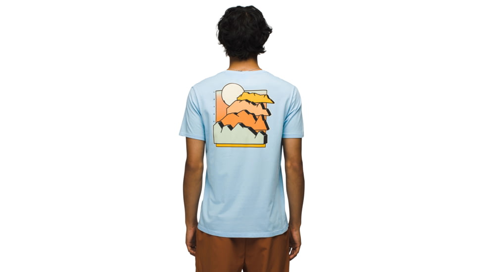 prAna Everyday Stacks SS Tee - Mens, Crescent Bay, XXL, 2065071-402-ST-XXL