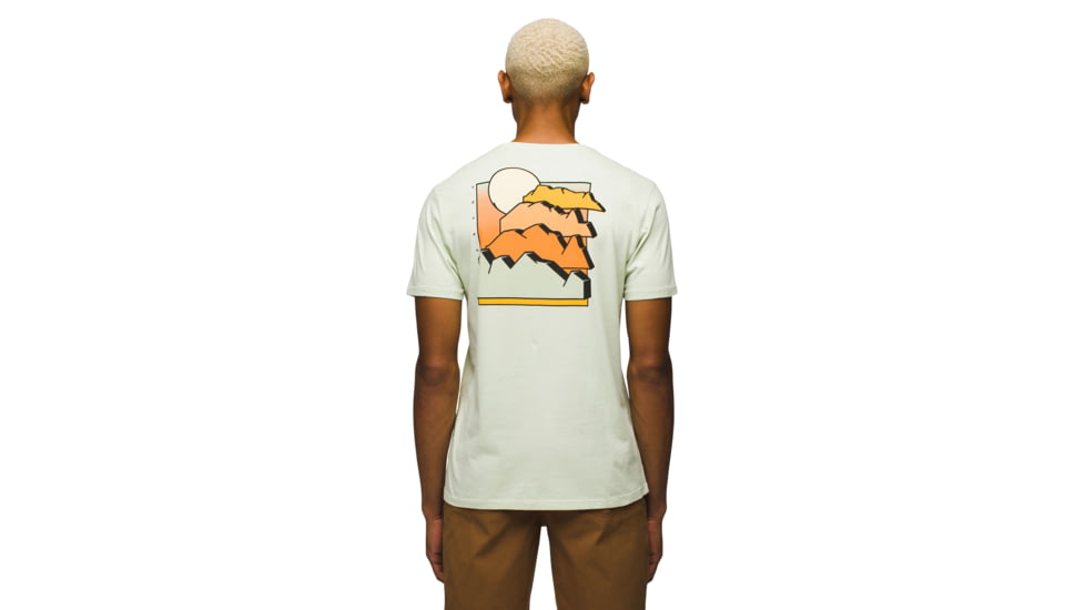 prAna Everyday Stacks SS Tee - Mens, Pale Aloe, XXL, 2065071-302-ST-XXL