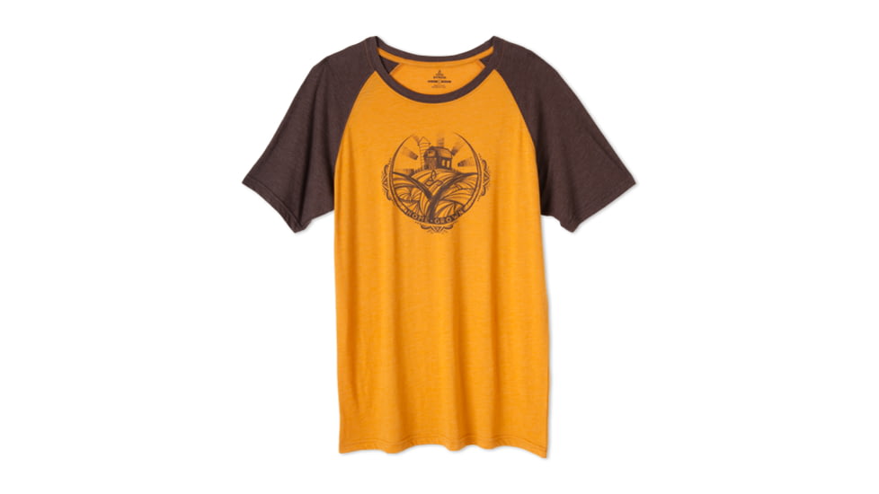 prAna Farm Tee - Men's-Curry-Small