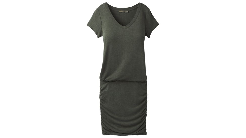 prAna Foundation Dress - Women's, Forest Green Heather, Extra Small, W31180370-FGHT-XS