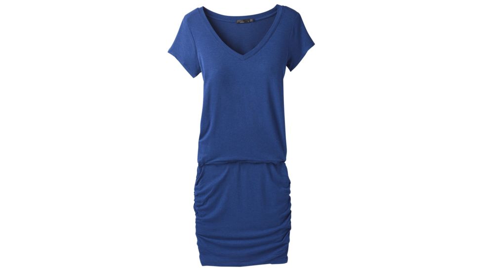 prAna Foundation Dress - Womens, Sapphire Heather, Large, W31180370 -429-L