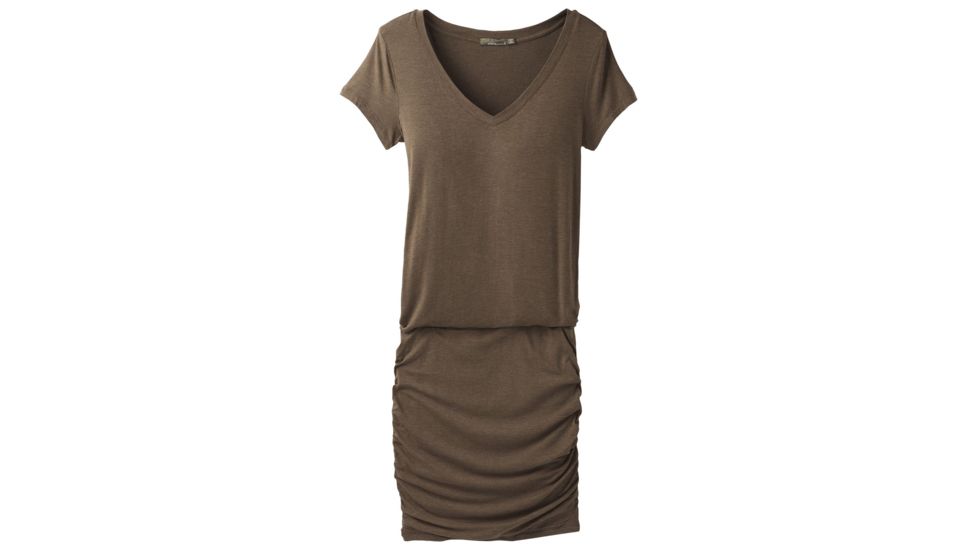 prAna Foundation Dress - Womens, Slate Heather, Small, W31180370 -464-S