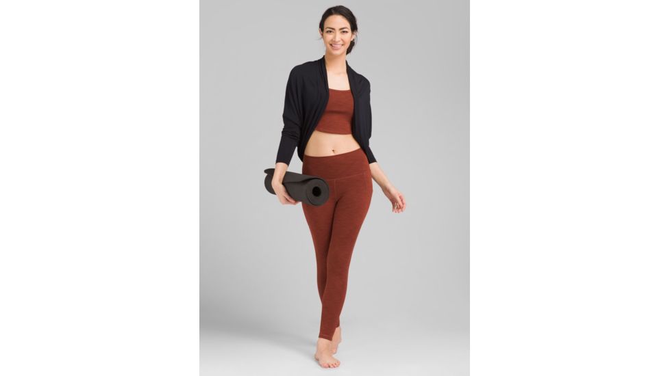 prAna Foundation Shrug Sweaters - Womens, Black, Medium, W23190958-BLK-M